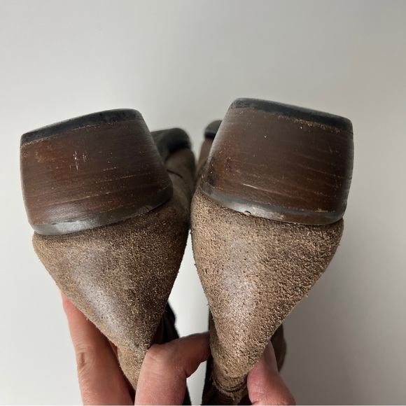 Fly London Women’s Western Tall Riding Boot 38 Brown Leather - Picture 8 of 14